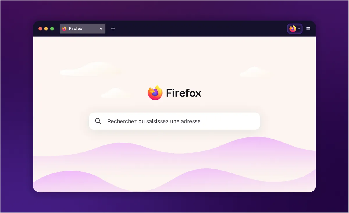 Démonstration de l’activation de la fenêtre intelligente de Firefox