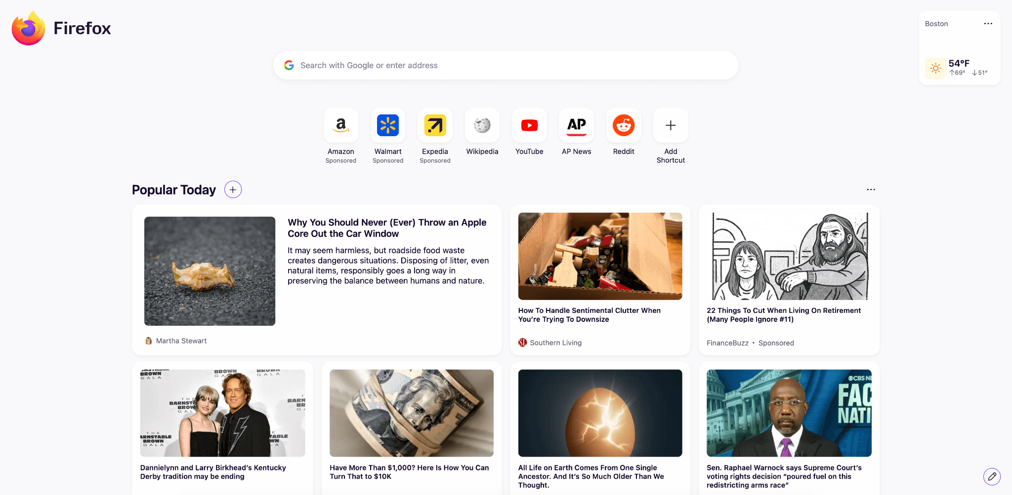 image for new tab